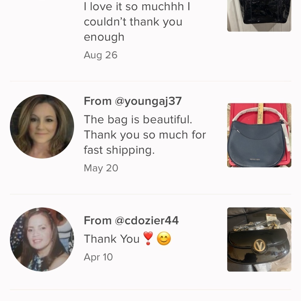 Coach Black Leather Bag